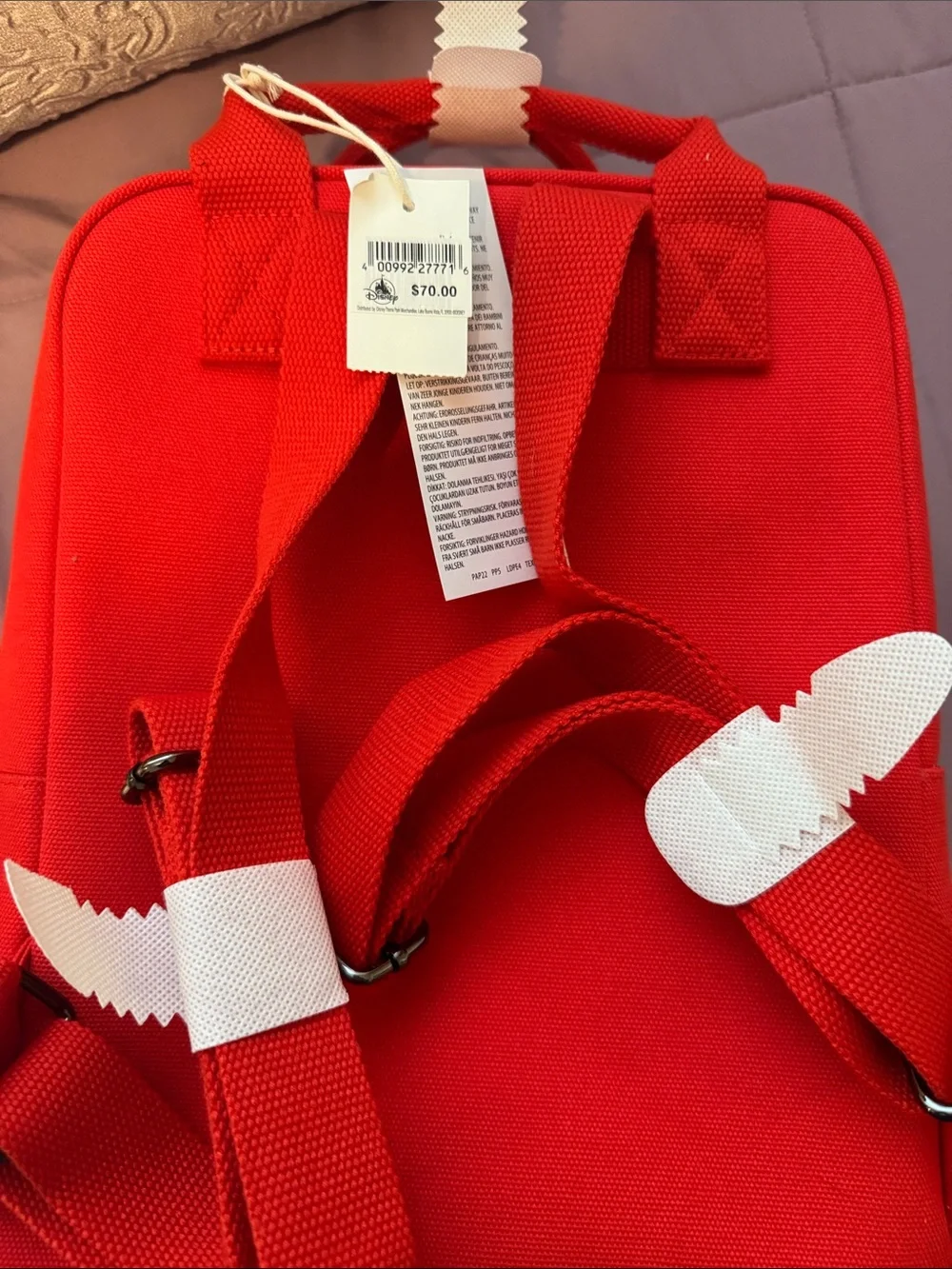 Loungefly Red Minnie & Mickey Balloon Kids Backpack Disney Parks